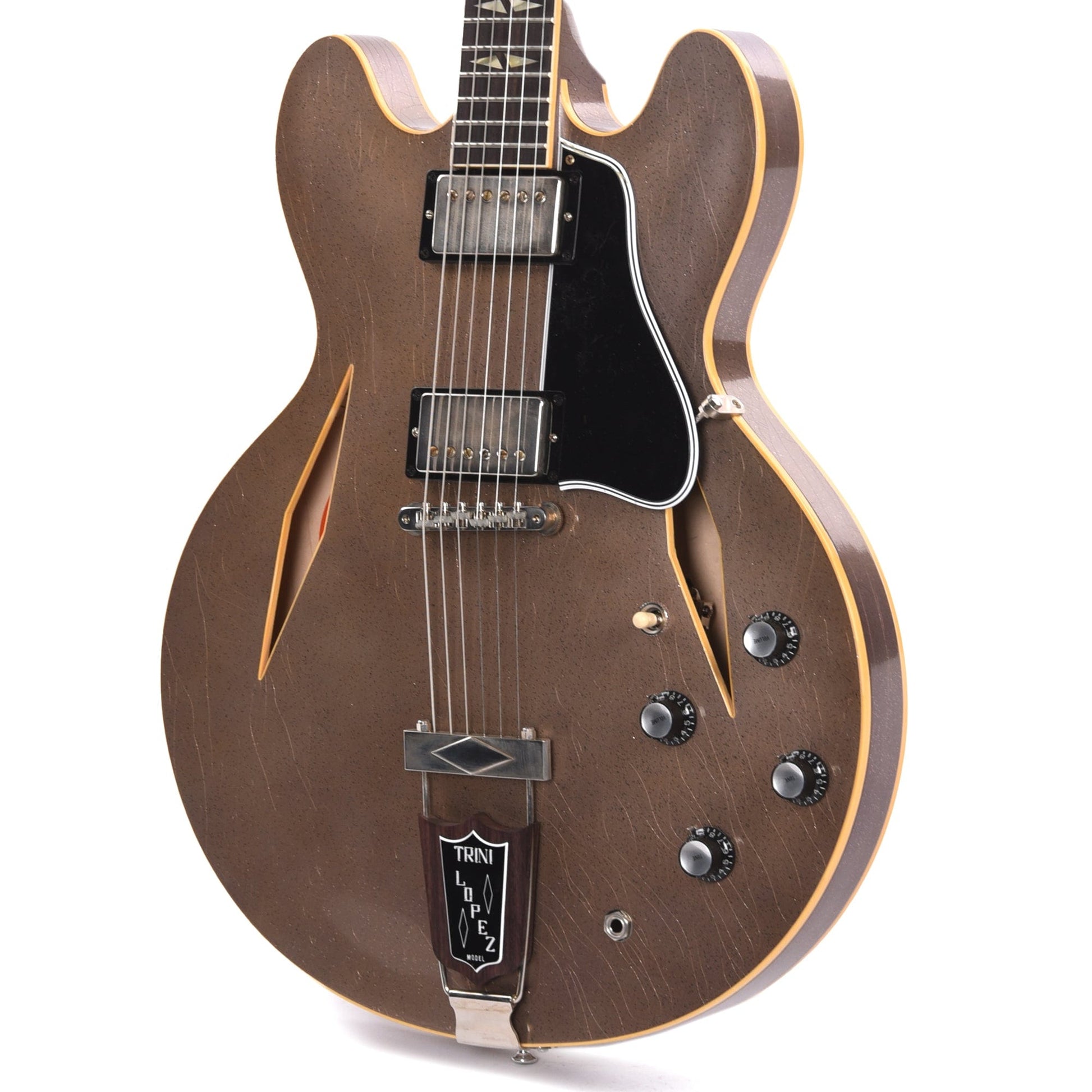 Gibson Custom Shop 1964 Trini Lopez Reissue "CME Spec" Antique Lavender Sparkle Murphy Lab Ultra Light Aged Electric Guitars / Semi-Hollow