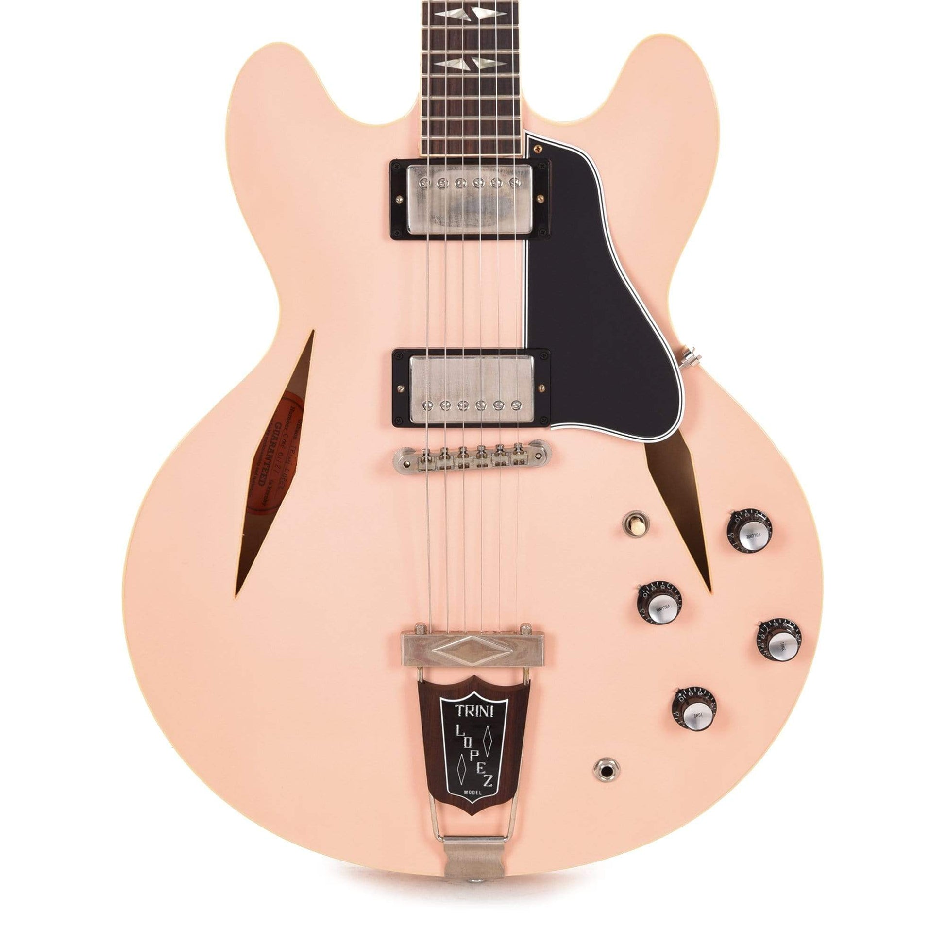 Gibson Custom Shop 1964 Trini Lopez Reissue "CME Spec" Antique Shell Pink VOS Electric Guitars / Semi-Hollow
