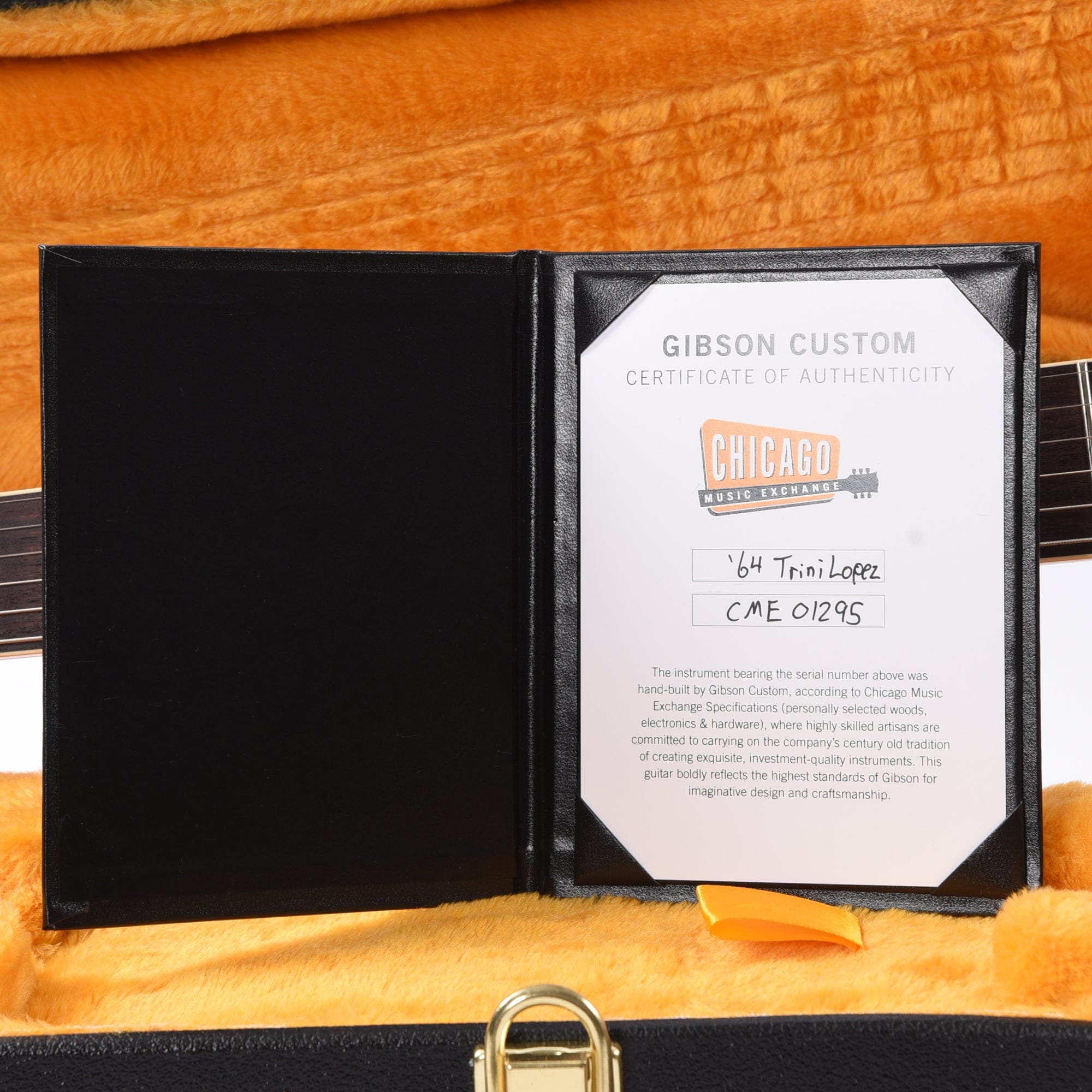 Gibson Custom Shop 1964 Trini Lopez Reissue 