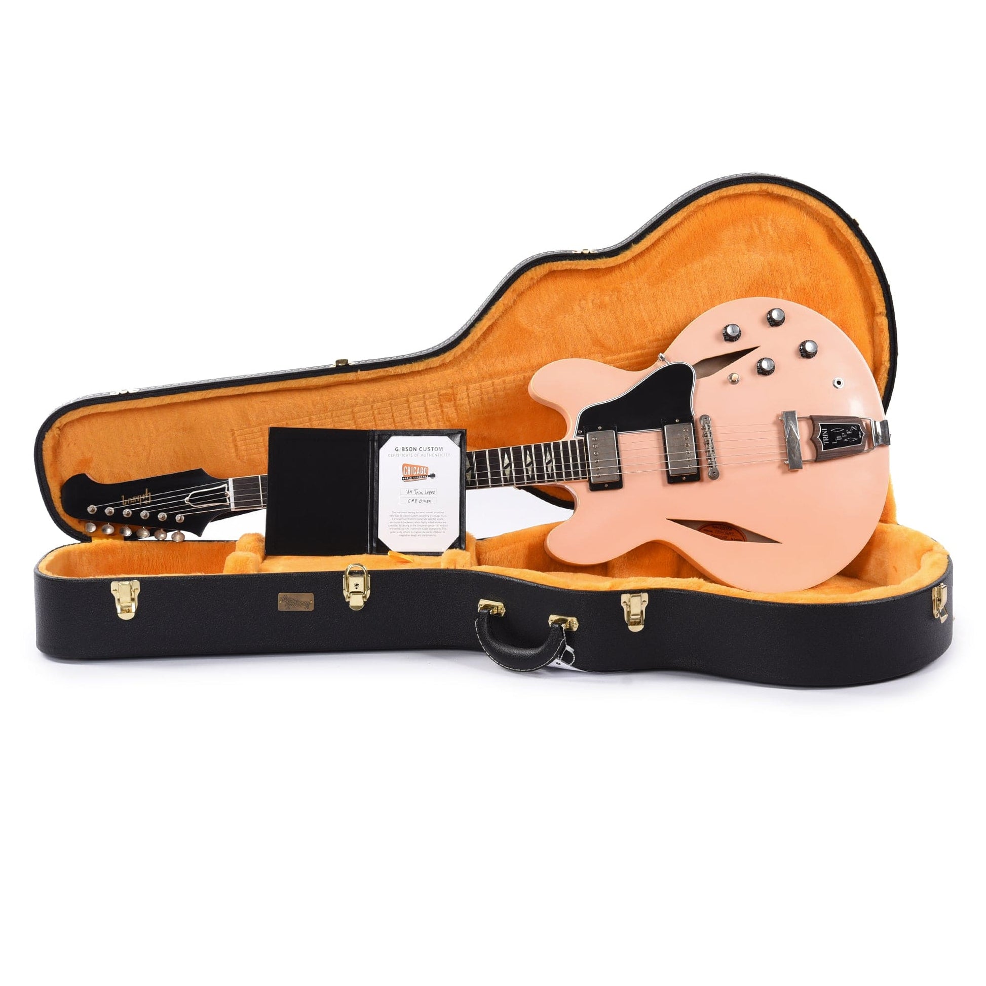 Gibson Custom Shop 1964 Trini Lopez Reissue "CME Spec" Antique Shell Pink VOS Electric Guitars / Semi-Hollow