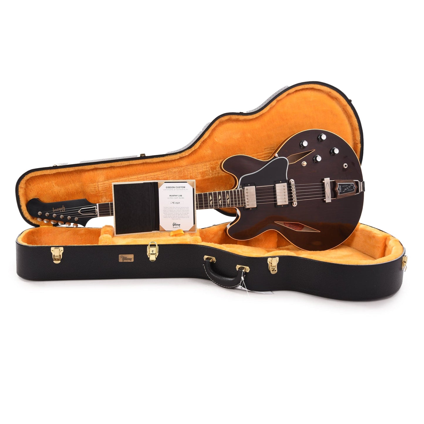 Gibson Custom Shop 1964 Trini Lopez Reissue "CME Spec" Antique Walnut Murphy Lab Ultra Light Aged Electric Guitars / Semi-Hollow