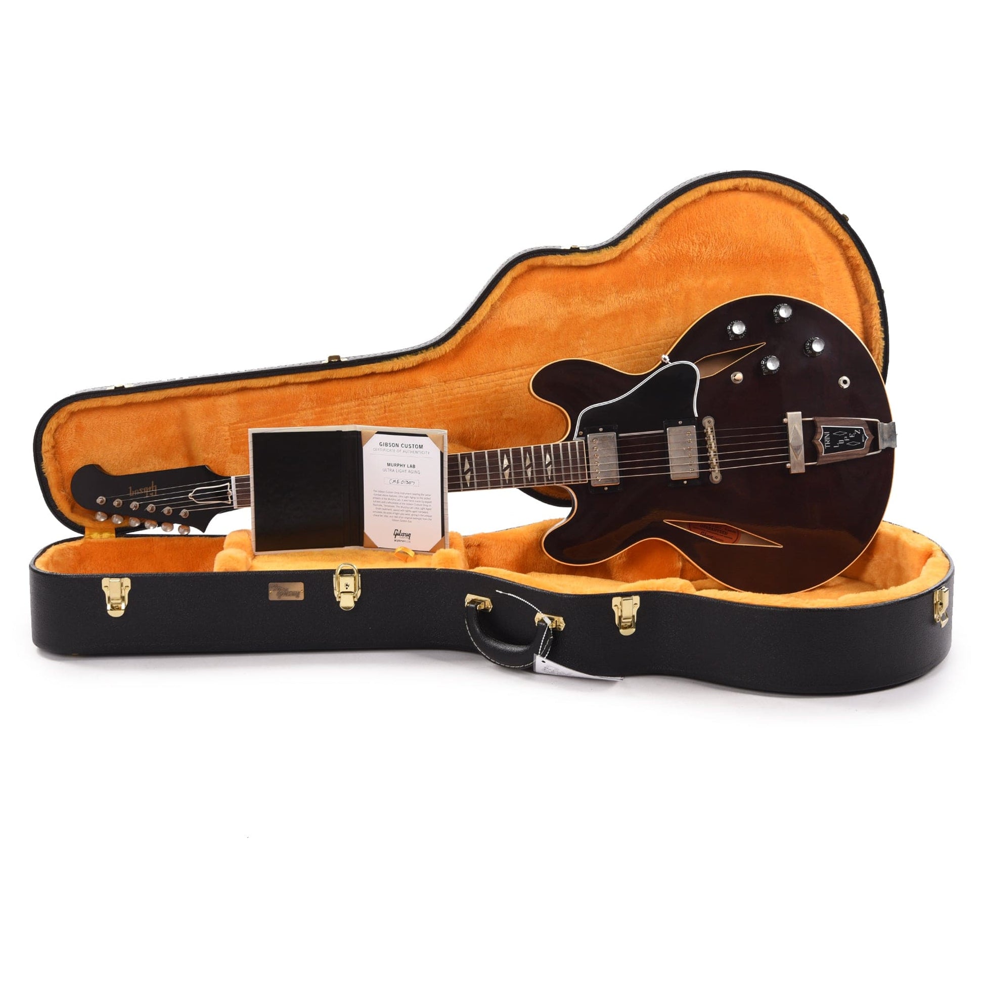 Gibson Custom Shop 1964 Trini Lopez Reissue "CME Spec" Antique Walnut Murphy Lab Ultra Light Aged Electric Guitars / Semi-Hollow
