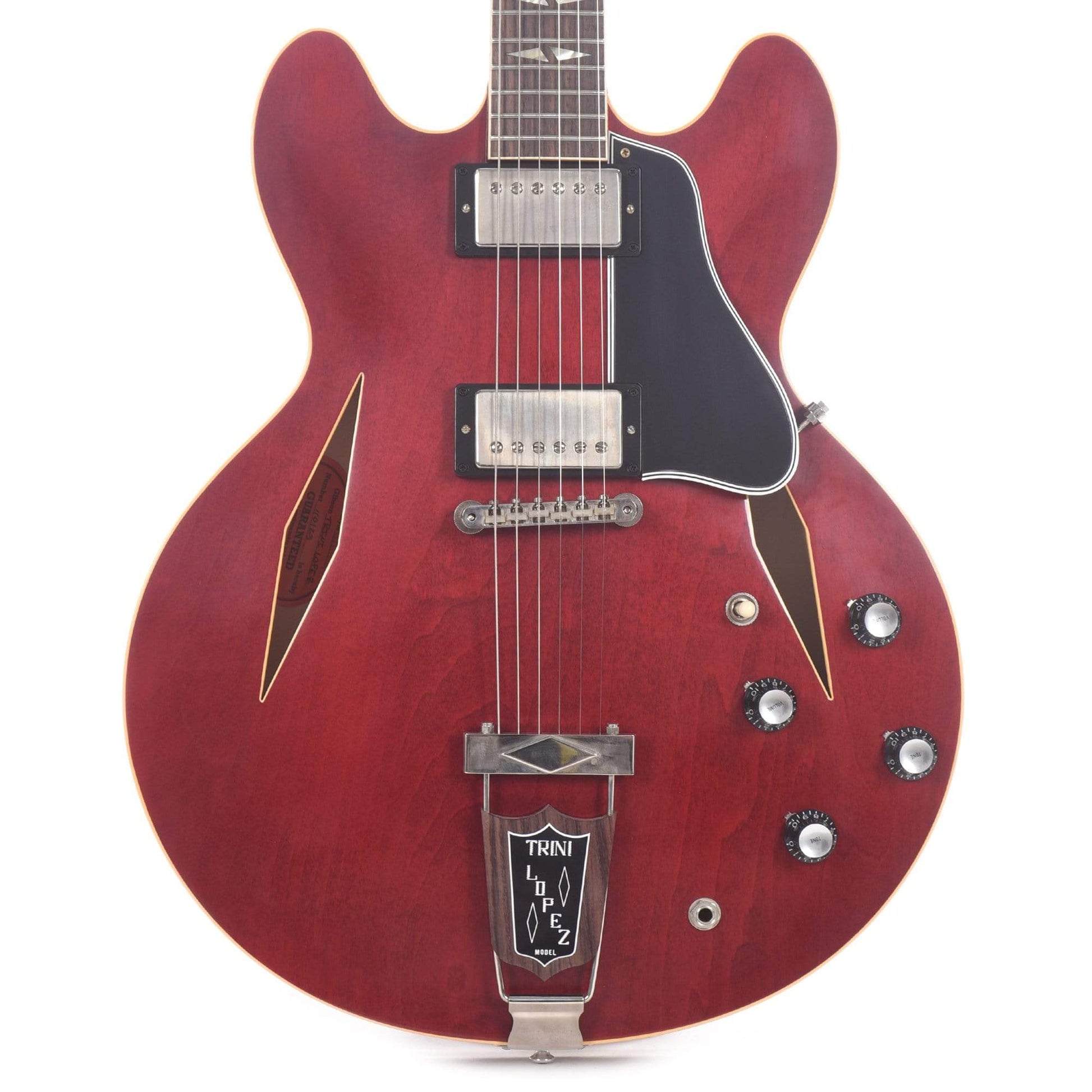 Gibson Custom Shop 1964 Trini Lopez Standard Reissue 60s Cherry VOS Electric Guitars / Semi-Hollow
