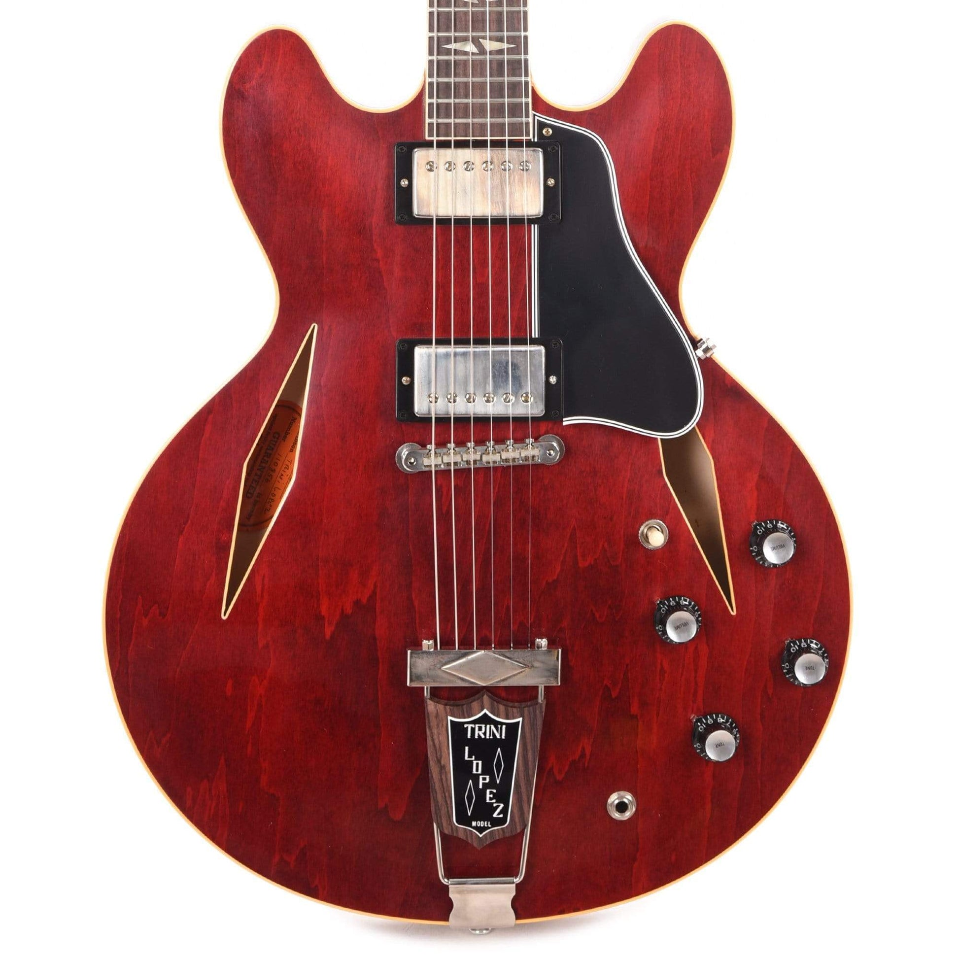 Gibson Custom Shop 1964 Trini Lopez Standard Reissue 60s Cherry VOS Electric Guitars / Semi-Hollow