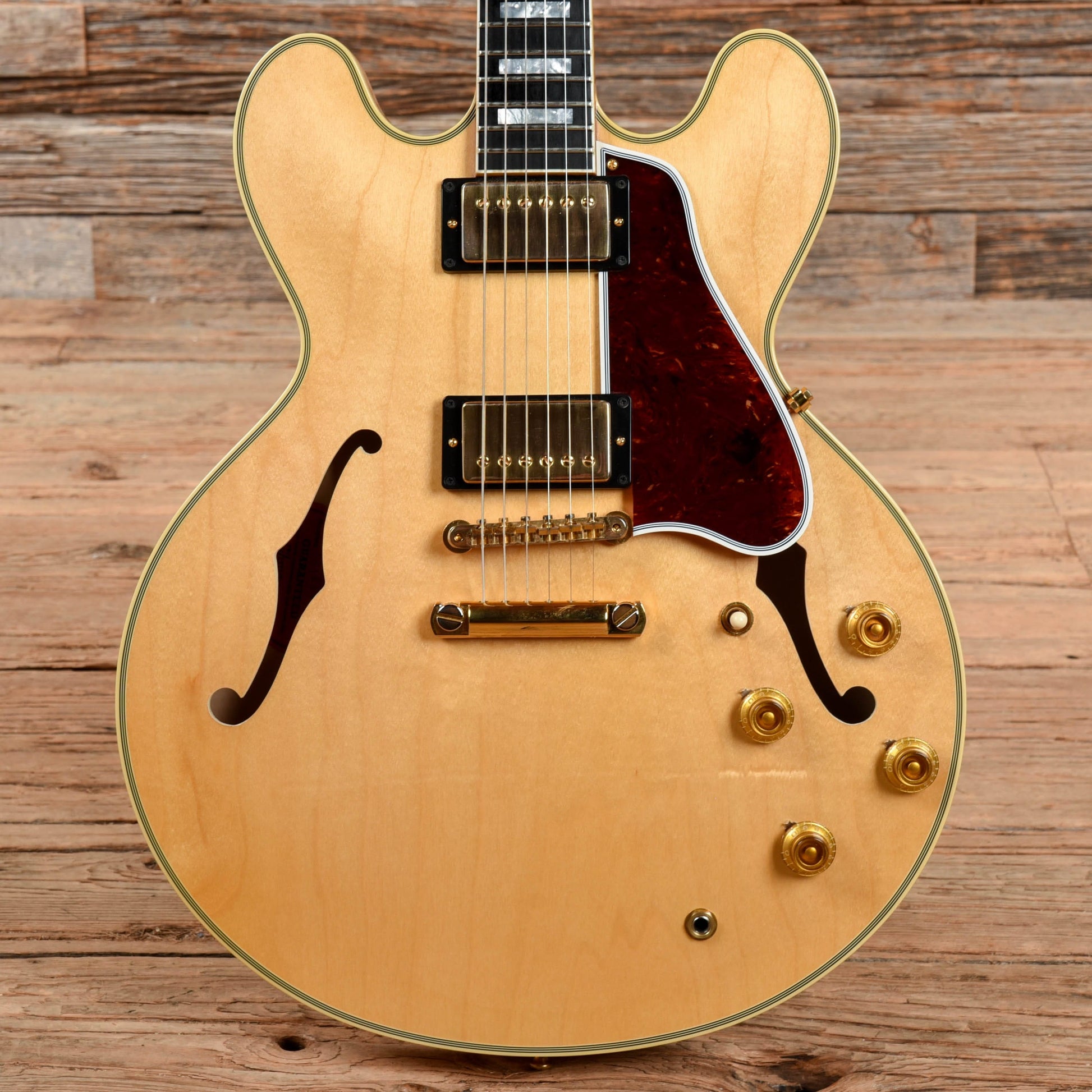 Gibson Custom Shop '59 ES-355 Reissue Stopbar Natural 2021 Electric Guitars / Semi-Hollow