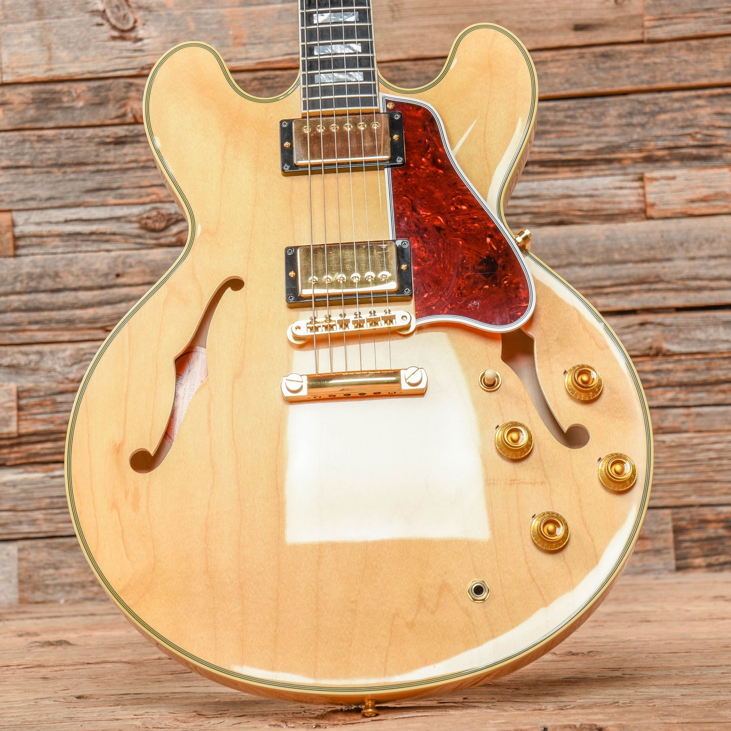 Gibson Custom Shop '59 ES-355 Reissue Stopbar Natural 2021 Electric Guitars / Semi-Hollow