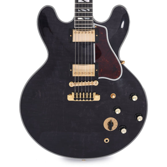 Gibson Custom Shop B.B. King Lucille Legacy Transparent Ebony Electric Guitars / Semi-Hollow