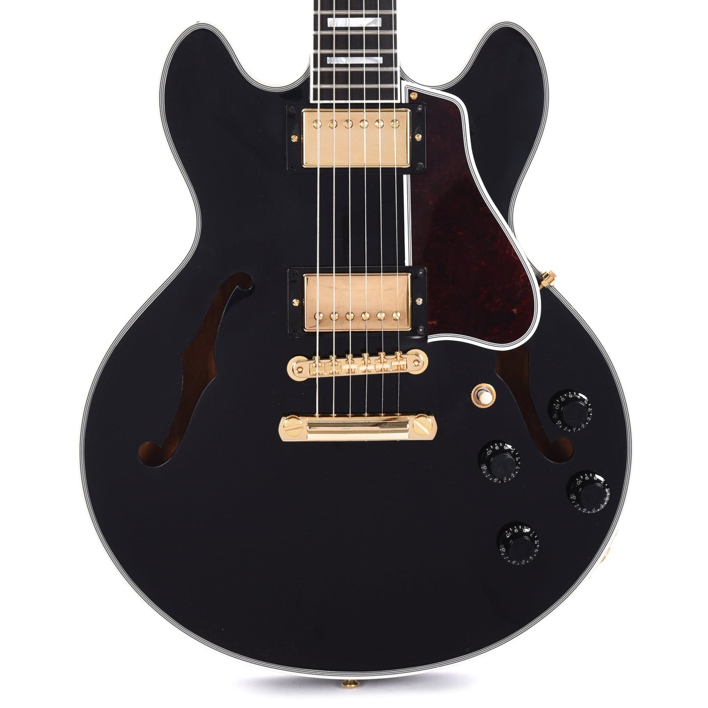 Gibson Custom Shop CS-356 Ebony Gloss w/Ebony Fingerboard Electric Guitars / Semi-Hollow
