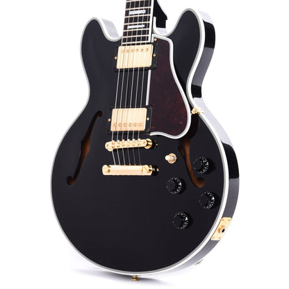 Gibson Custom Shop CS-356 Ebony Gloss w/Ebony Fingerboard Electric Guitars / Semi-Hollow