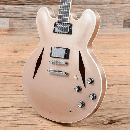 Gibson Custom Shop Dave Grohl Signature DG-335 Metallic Gold Electric Guitars / Semi-Hollow