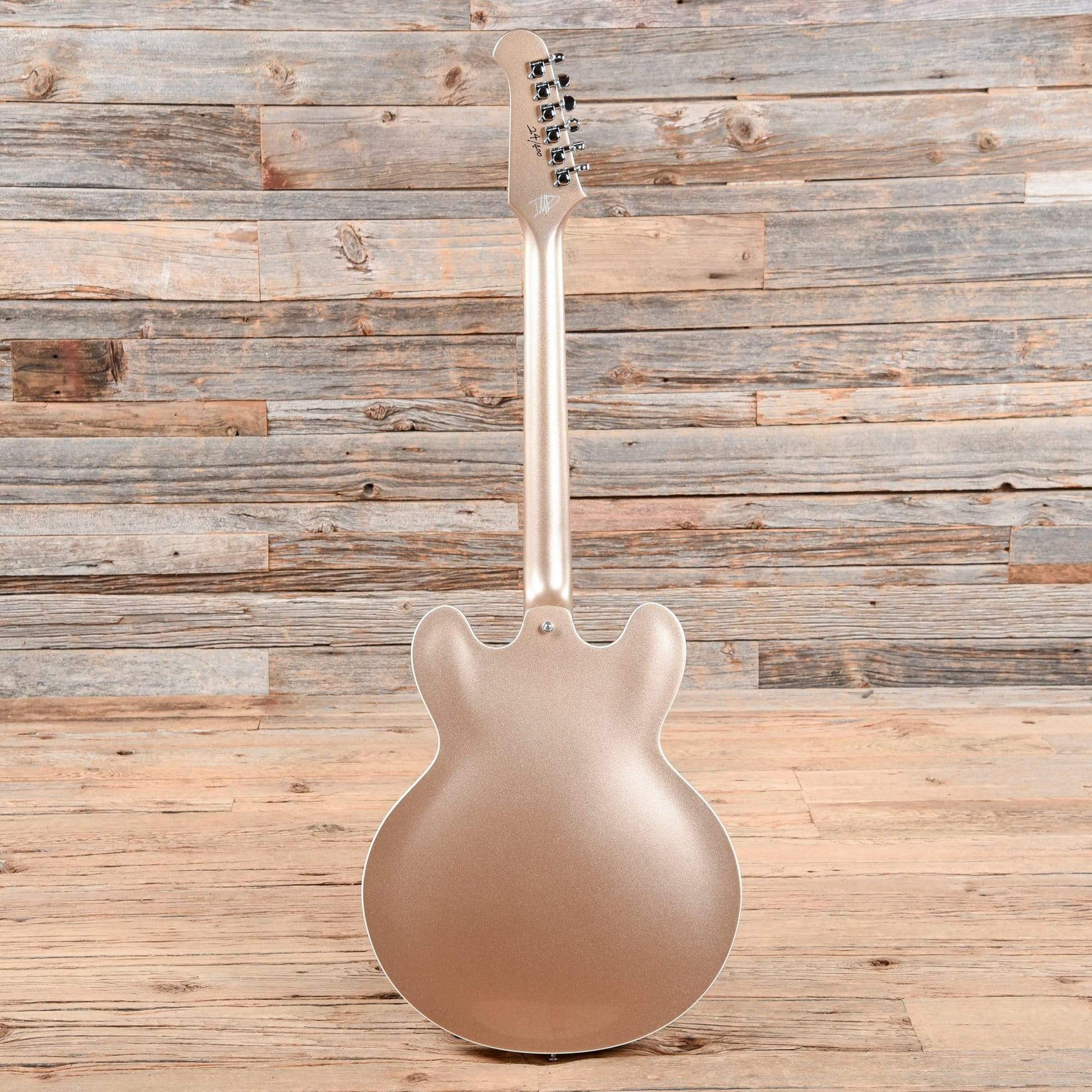 Gibson Custom Shop Dave Grohl Signature DG-335 Metallic Gold Electric Guitars / Semi-Hollow