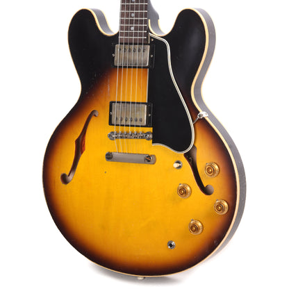 Gibson Custom Shop Limited Edition 1958 ES-335 Murphy Lab Heavy Aged Faded Tobacco Burst Electric Guitars / Semi-Hollow