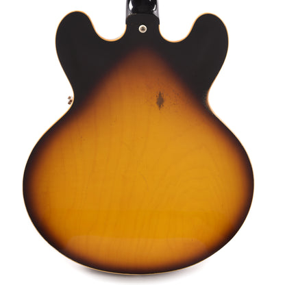 Gibson Custom Shop Limited Edition 1958 ES-335 Murphy Lab Heavy Aged Faded Tobacco Burst Electric Guitars / Semi-Hollow