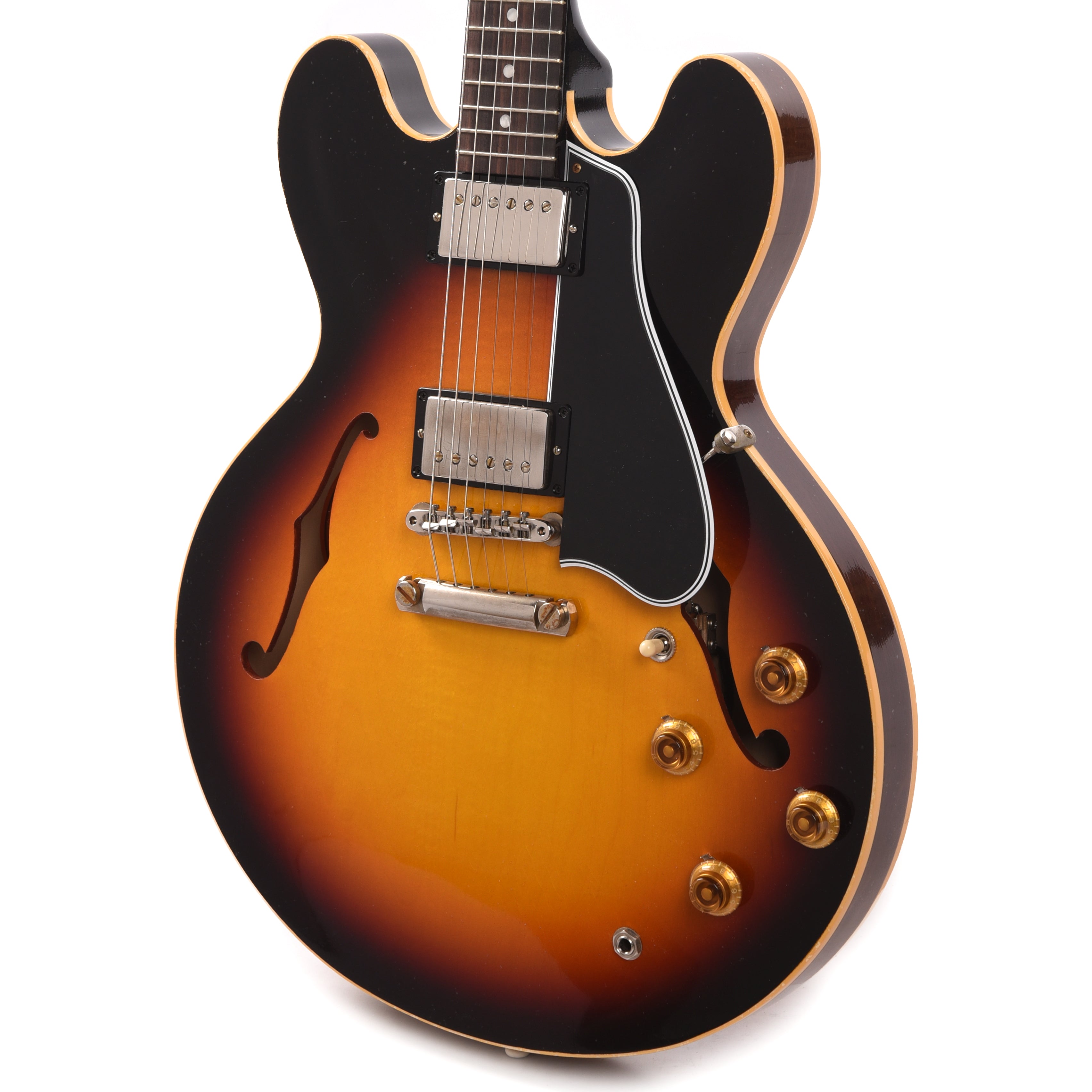 Gibson Custom Shop Limited Edition 1958 ES-335 Murphy Lab Light Aged Tri-Color Sunburst Electric Guitars / Semi-Hollow