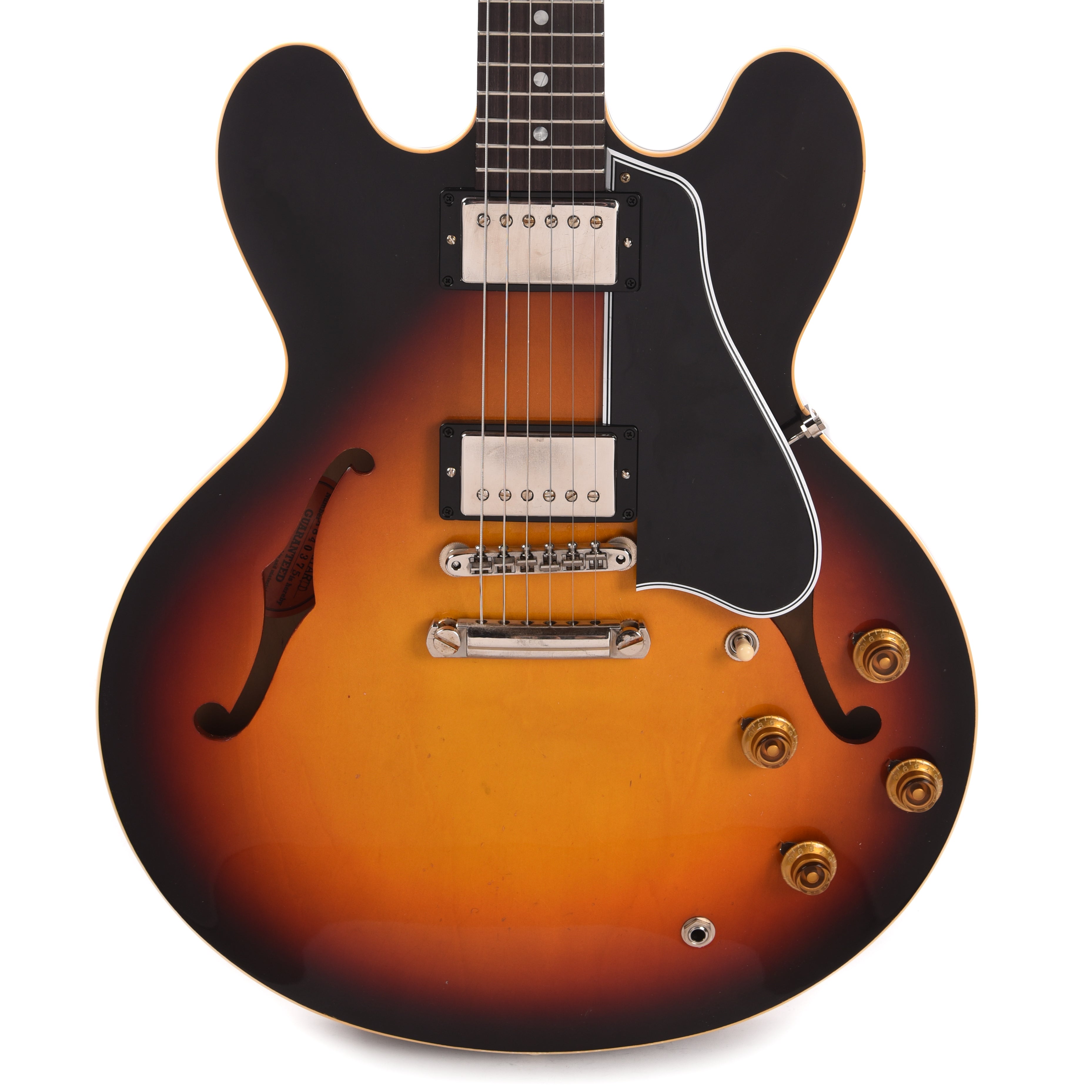 Gibson Custom Shop Limited Edition 1958 ES-335 Murphy Lab Light Aged Tri-Color Sunburst Electric Guitars / Semi-Hollow