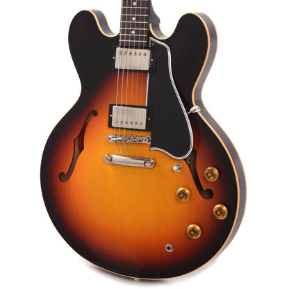 Gibson Custom Shop Limited Edition 1958 ES-335 Murphy Lab Light Aged Tri-Color Sunburst Electric Guitars / Semi-Hollow