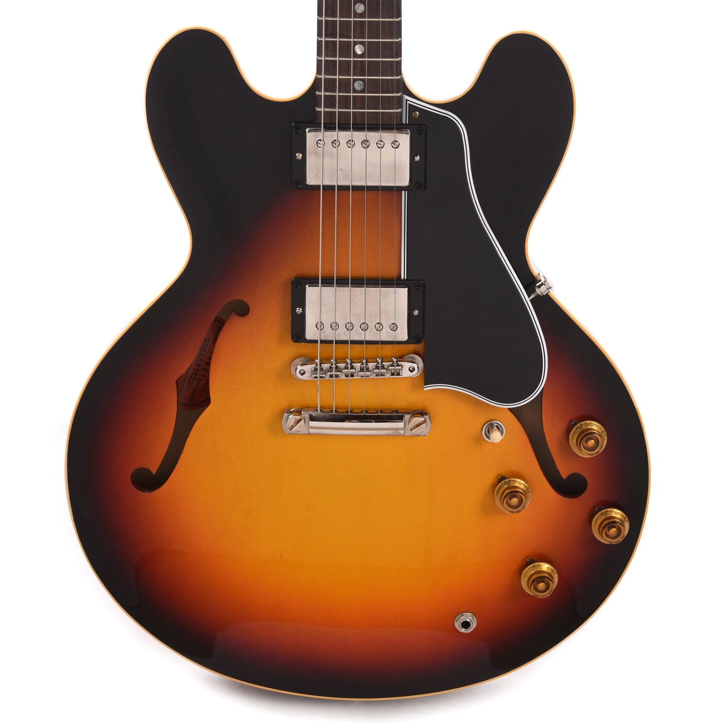 Gibson Custom Shop Limited Edition 1958 ES-335 Murphy Lab Light Aged Tri-Color Sunburst Electric Guitars / Semi-Hollow