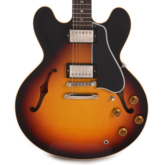 Gibson Custom Shop Limited Edition 1958 ES-335 Murphy Lab Light Aged Tri-Color Sunburst Electric Guitars / Semi-Hollow
