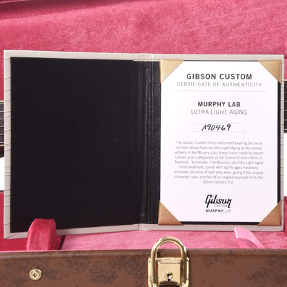Gibson Custom Shop Murphy Lab 1959 ES-335 Reissue Ebony Ultra Light Aged Electric Guitars / Semi-Hollow