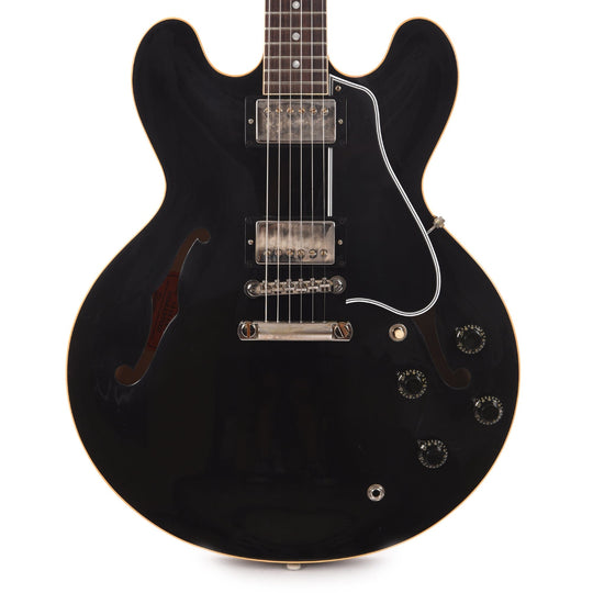 Gibson Custom Shop Murphy Lab 1959 ES-335 Reissue Ebony Ultra Light Aged Nickel Hardware Electric Guitars / Semi-Hollow