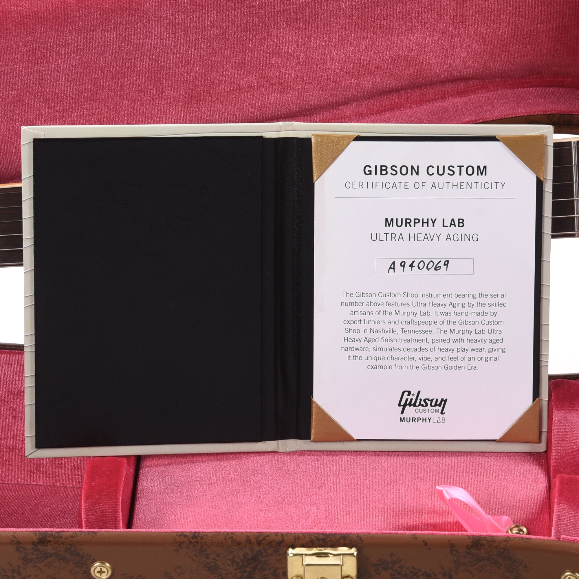 Gibson Custom Shop Murphy Lab 1959 ES-335 Reissue Vintage Natural Ultra Heavy Aged Electric Guitars / Semi-Hollow