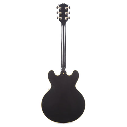 Gibson Custom Shop Murphy Lab 1959 ES-355 Reissue Ebony Ultra Light Aged w/Stop Bar Electric Guitars / Semi-Hollow