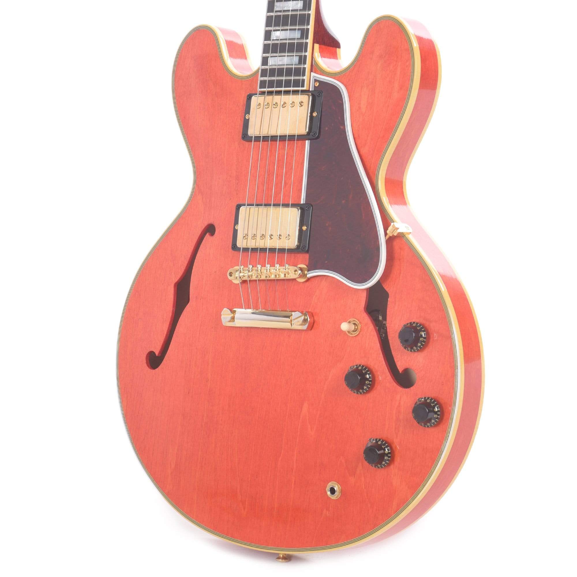 Gibson Custom Shop Murphy Lab 1959 ES-355 Reissue Stop Bar Watermelon Red Light Aged Electric Guitars / Semi-Hollow