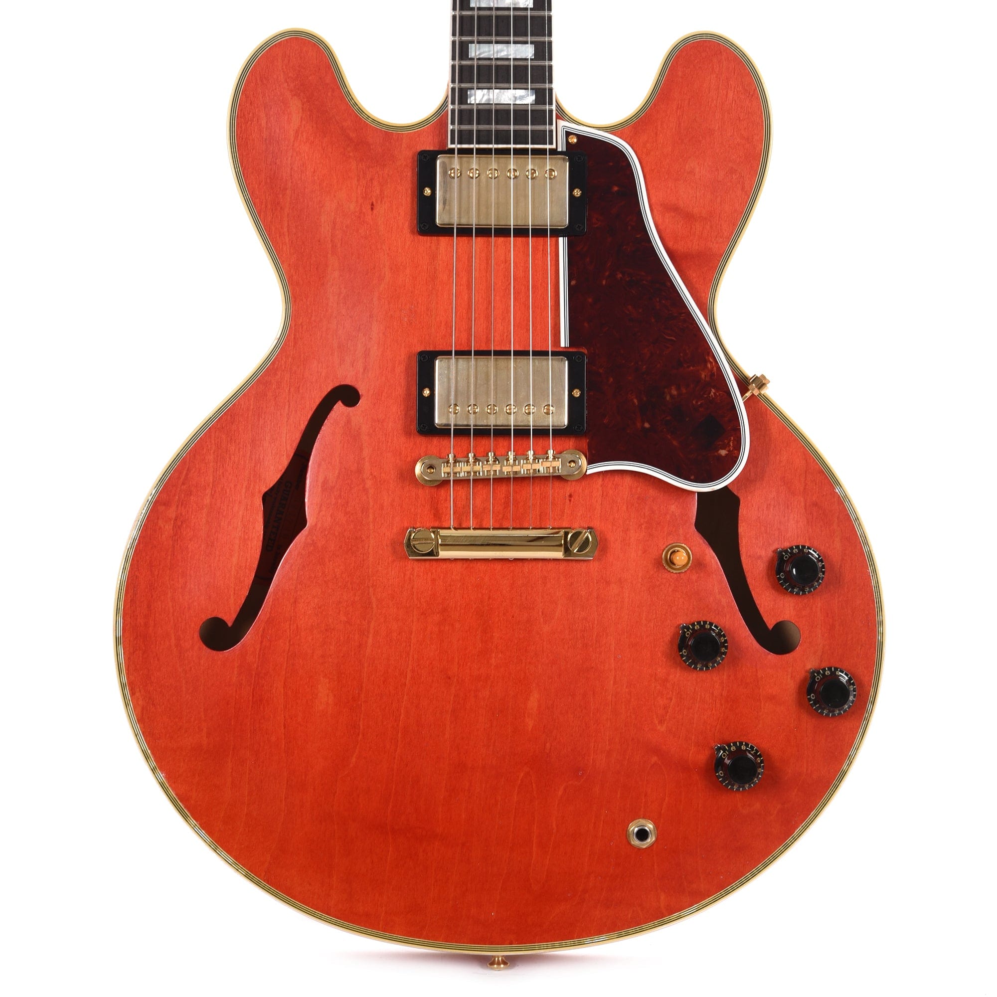 Gibson Custom Shop Murphy Lab 1959 ES-355 Reissue Stop Bar Watermelon Red Light Aged Electric Guitars / Semi-Hollow