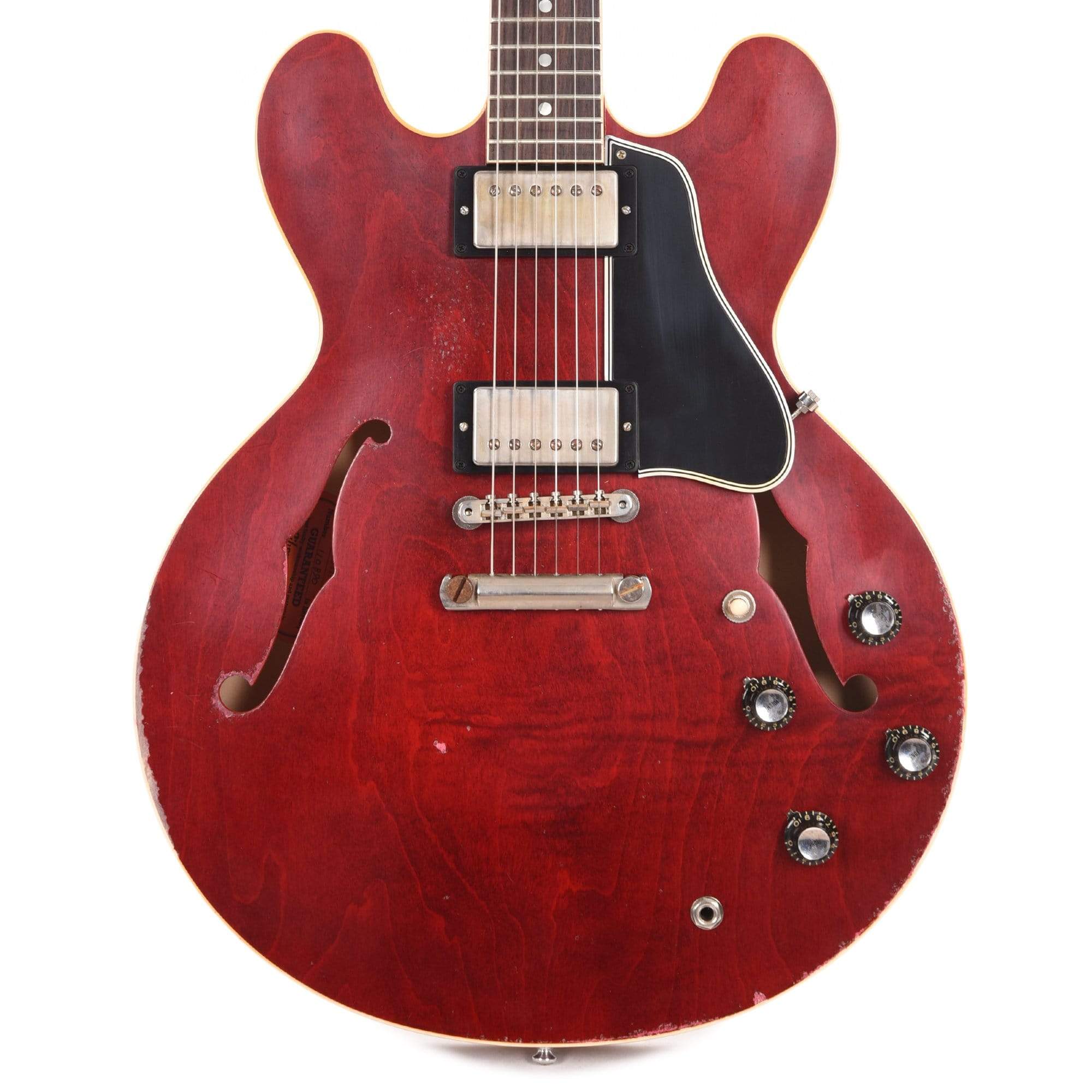 Gibson Custom Shop Murphy Lab 1961 ES-335 Reissue 60s Cherry Heavy Aged Electric Guitars / Semi-Hollow