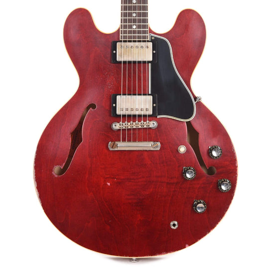 Gibson Custom Shop Murphy Lab 1961 ES-335 Reissue 60s Cherry Heavy Aged Electric Guitars / Semi-Hollow