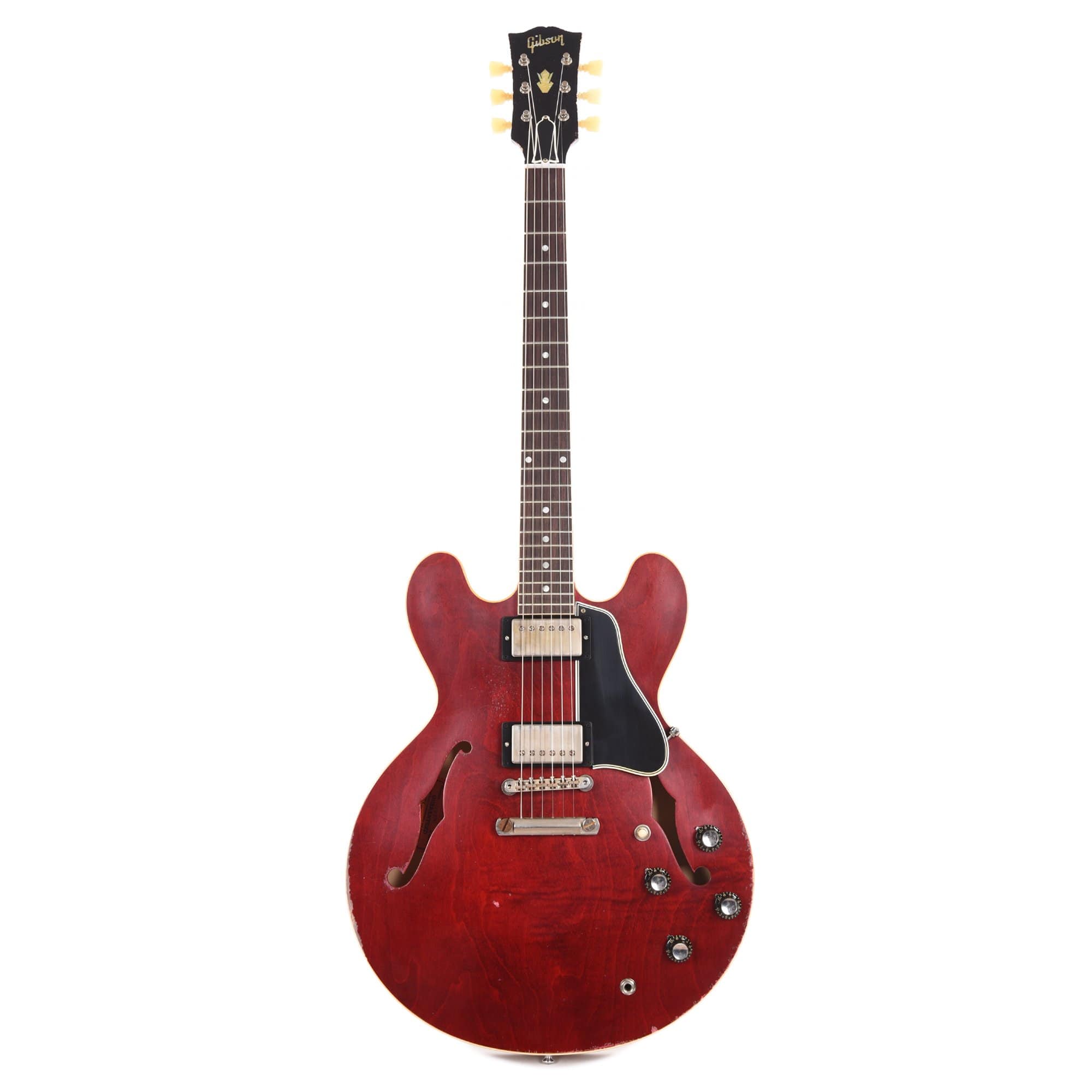 Gibson Custom Shop Murphy Lab 1961 ES-335 Reissue 60s Cherry Heavy Aged Electric Guitars / Semi-Hollow