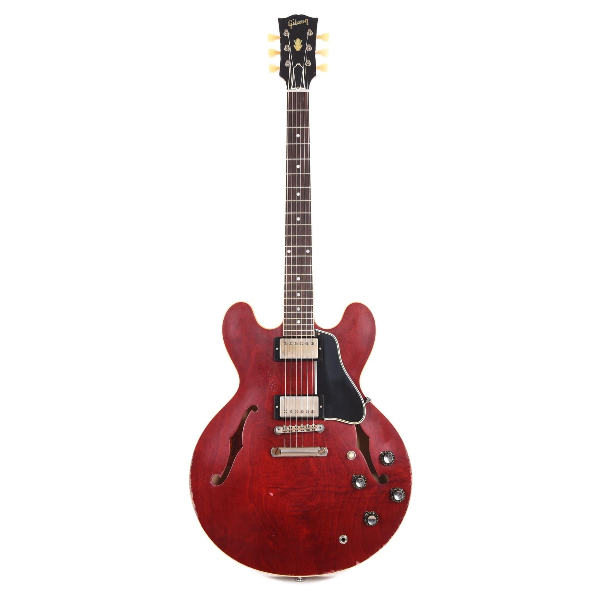 Gibson Custom Shop Murphy Lab 1961 ES-335 Reissue 60s Cherry Heavy Aged Electric Guitars / Semi-Hollow