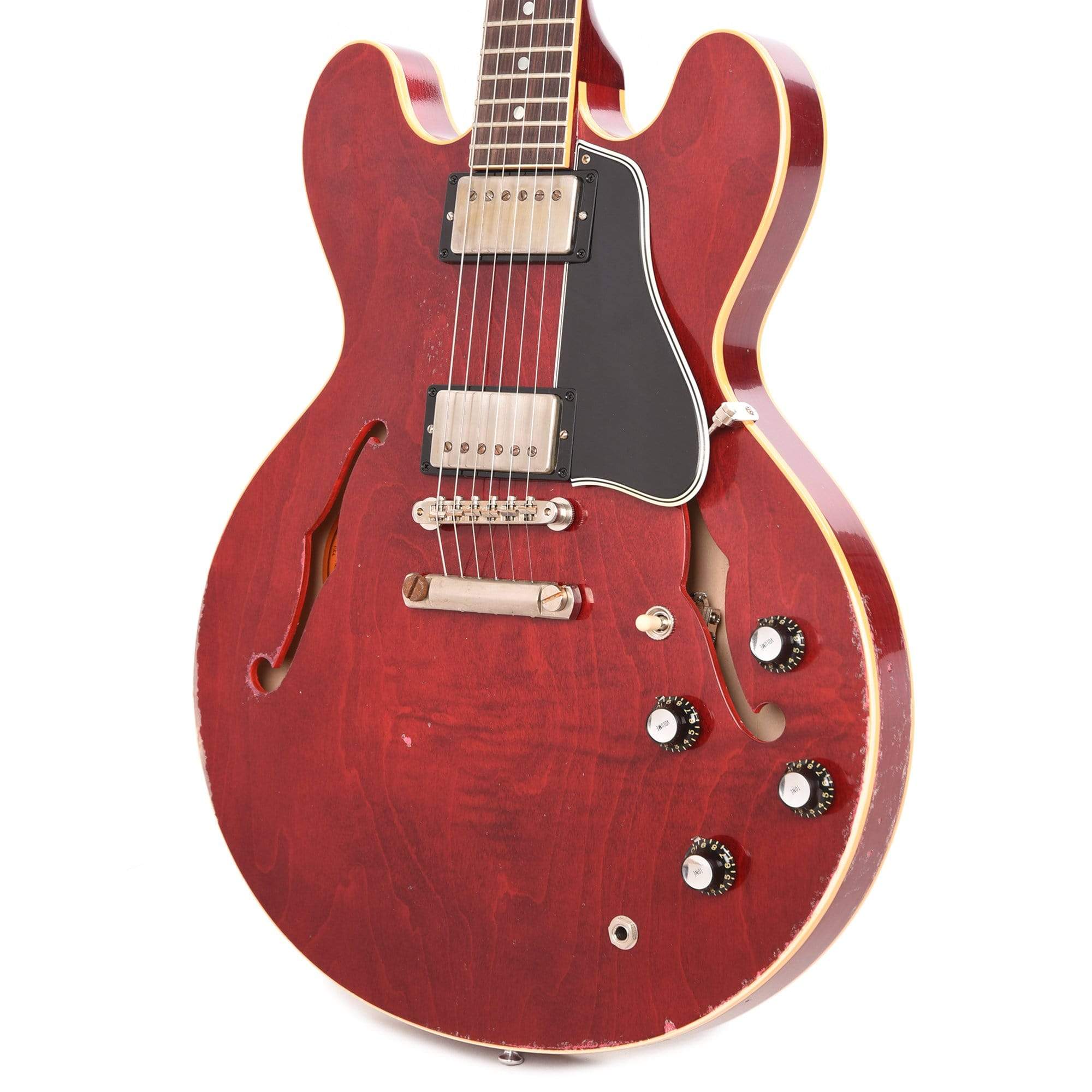 Gibson Custom Shop Murphy Lab 1961 ES-335 Reissue 60s Cherry Heavy Aged Electric Guitars / Semi-Hollow