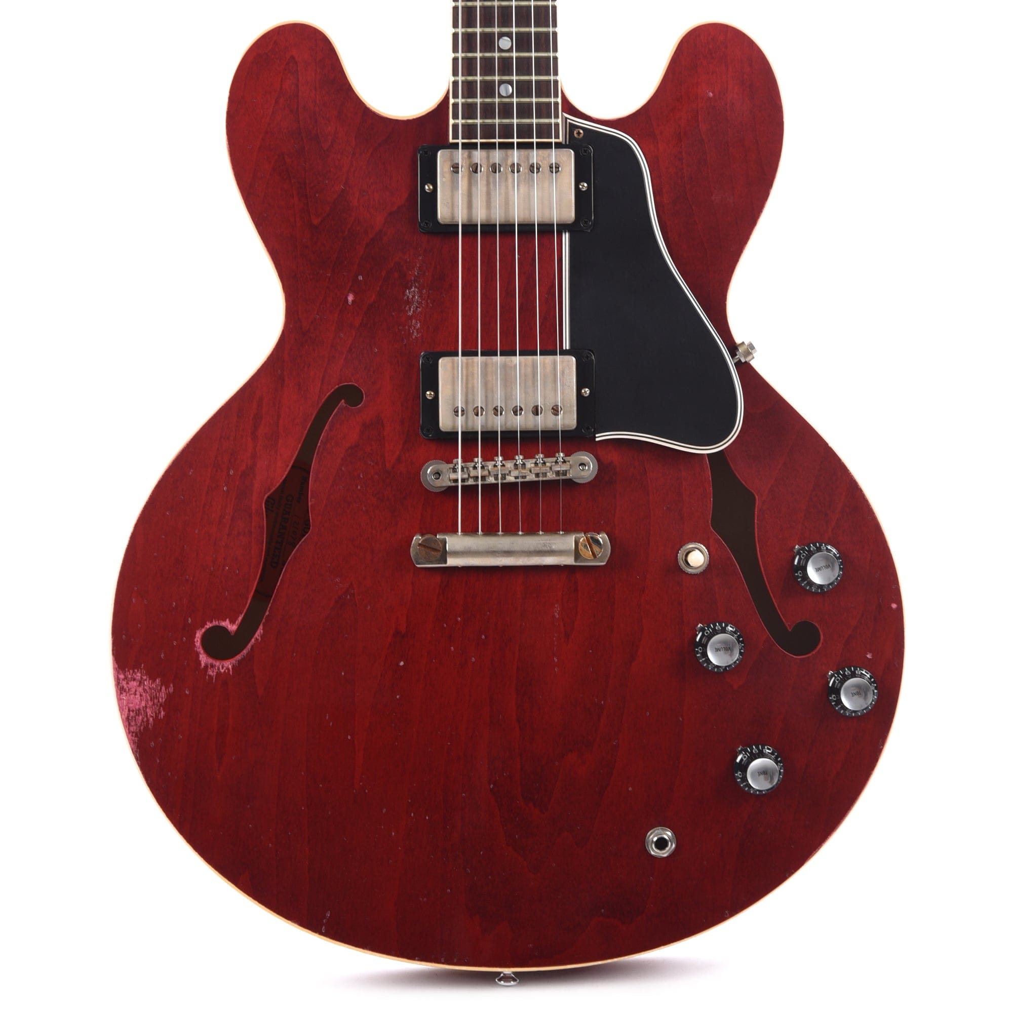 Gibson Custom Shop Murphy Lab 1961 ES-335 Reissue 60s Cherry Heavy Aged Electric Guitars / Semi-Hollow