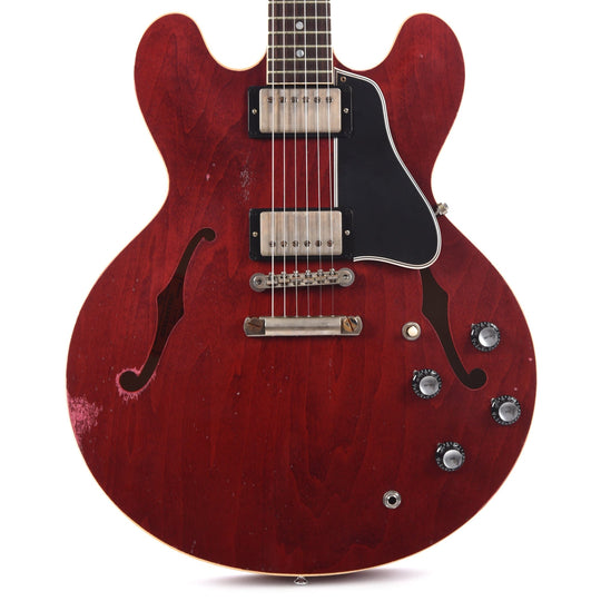 Gibson Custom Shop Murphy Lab 1961 ES-335 Reissue 60s Cherry Heavy Aged Electric Guitars / Semi-Hollow