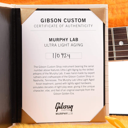 Gibson Custom Shop Murphy Lab 1961 ES-335 Reissue 60s Cherry Ultra Light Aged Electric Guitars / Semi-Hollow