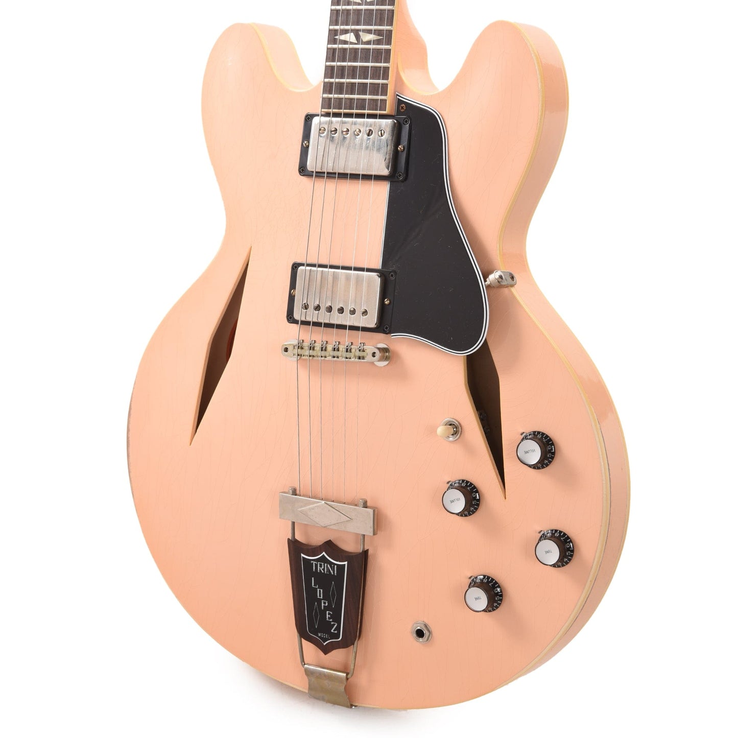 Gibson Custom Shop Murphy Lab 1964 Trini Lopez Reissue "CME Spec" Antique Shell Pink Heavy Aged Electric Guitars / Semi-Hollow