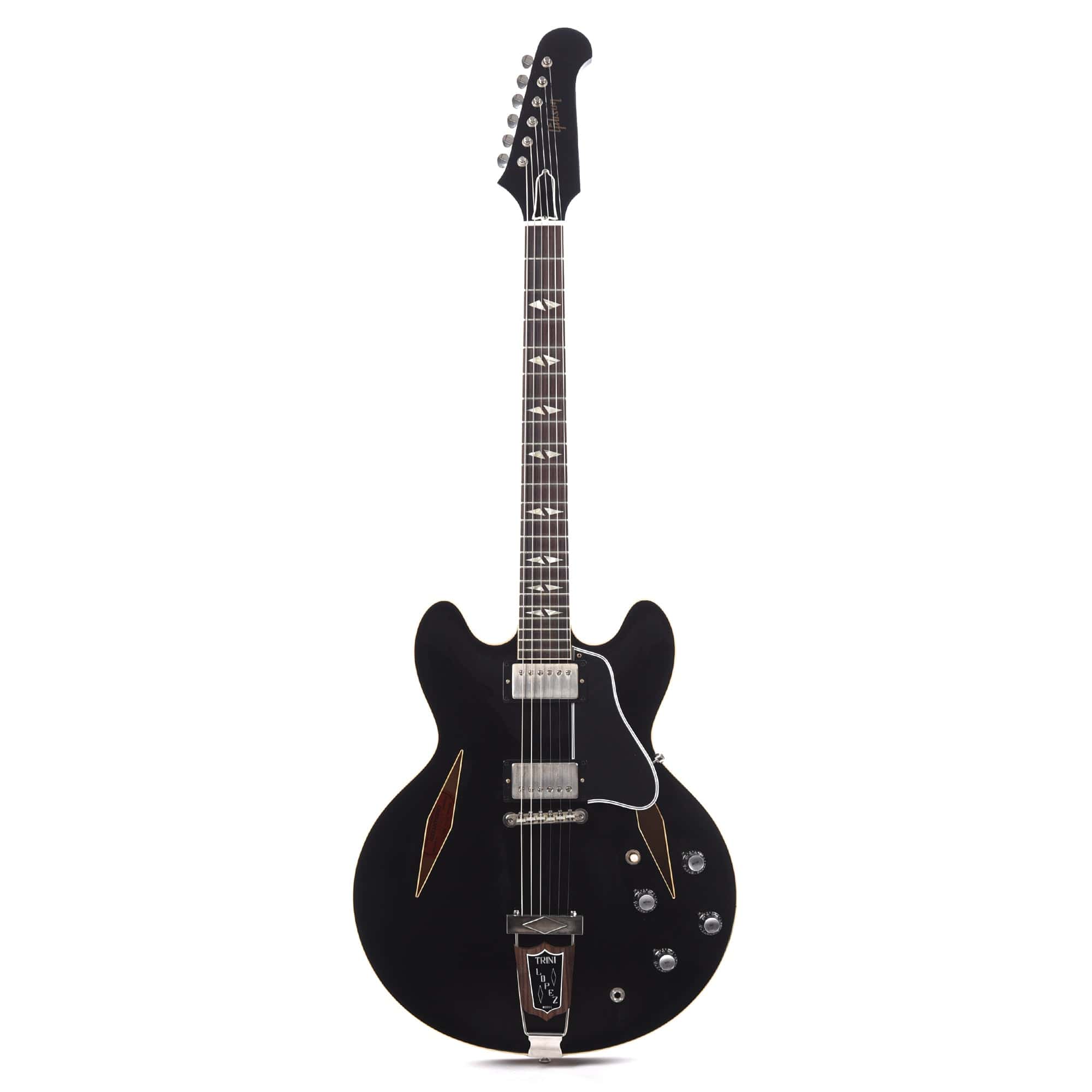 Gibson Custom Shop Murphy Lab 1964 Trini Lopez Standard Reissue Ebony Ultra Light Aged Electric Guitars / Semi-Hollow