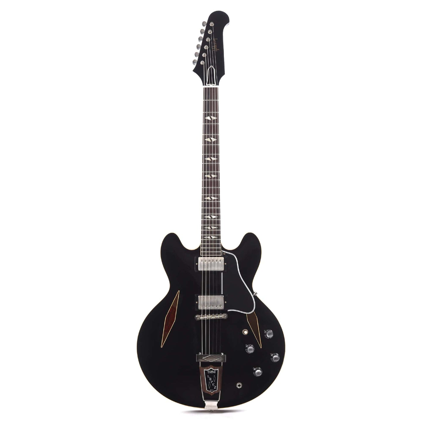 Gibson Custom Shop Murphy Lab 1964 Trini Lopez Standard Reissue Ebony Ultra Light Aged Electric Guitars / Semi-Hollow