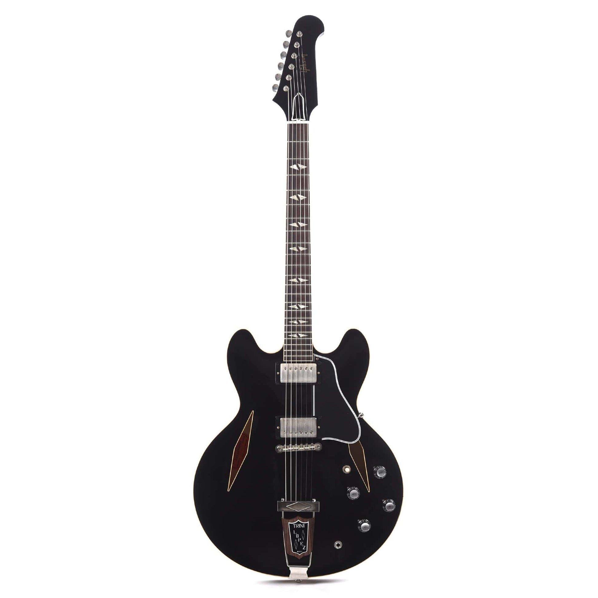 Gibson Custom Shop Murphy Lab 1964 Trini Lopez Standard Reissue Ebony Ultra Light Aged Electric Guitars / Semi-Hollow
