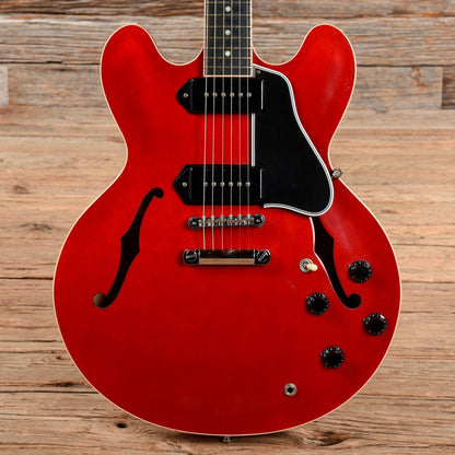 Gibson Custom Traditional Pro P-90 Cherry 2012 Electric Guitars / Semi-Hollow