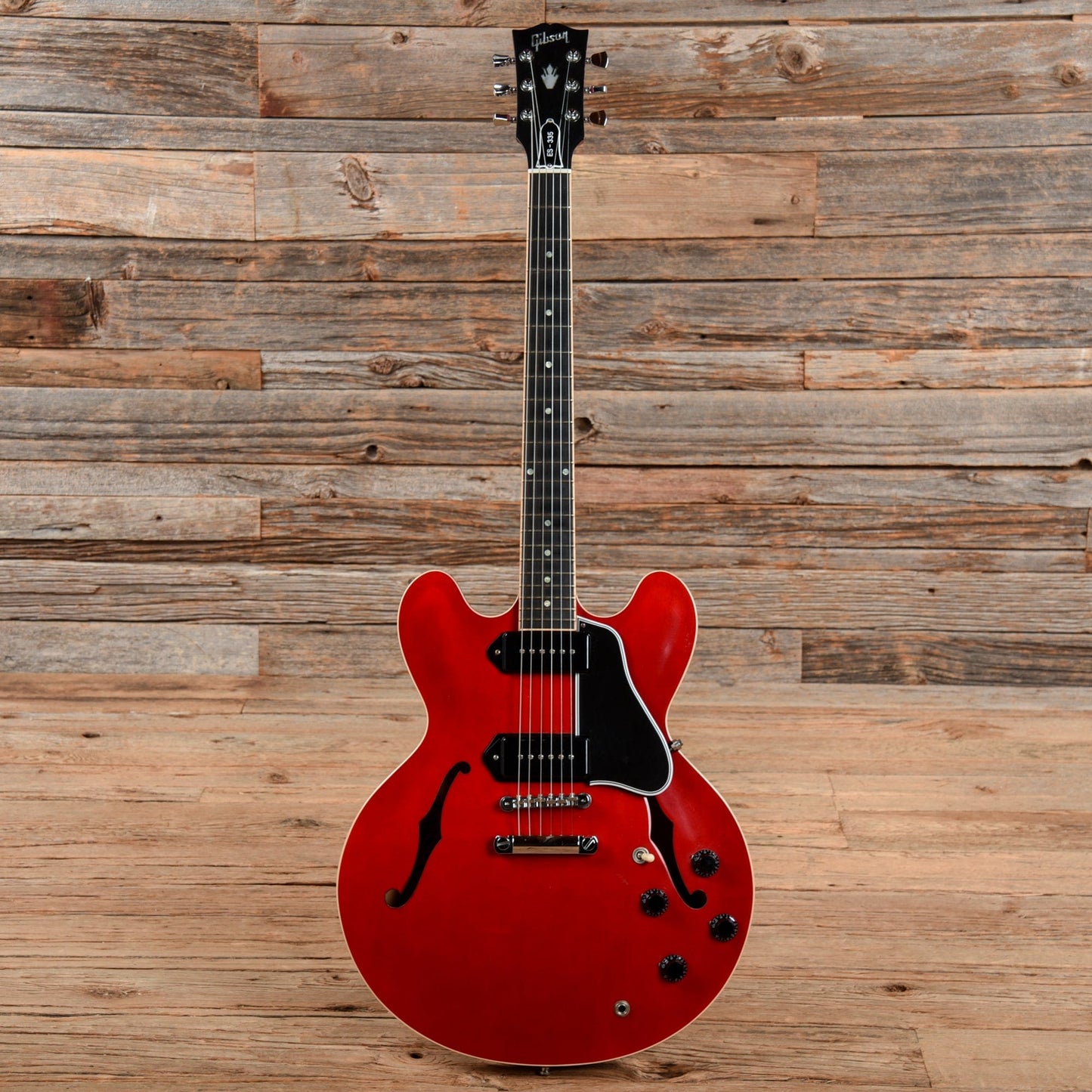Gibson Custom Traditional Pro P-90 Cherry 2012 Electric Guitars / Semi-Hollow