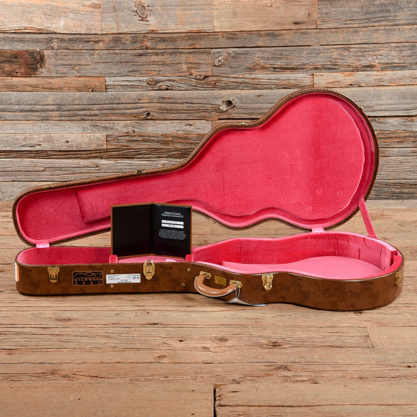 Gibson Custom Wildwood Spec 1959 ES-335 Reissue Viking Red 2021 Electric Guitars / Semi-Hollow