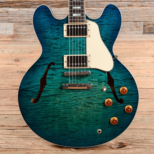 Gibson ES-335 Aqua 2017 Electric Guitars / Semi-Hollow