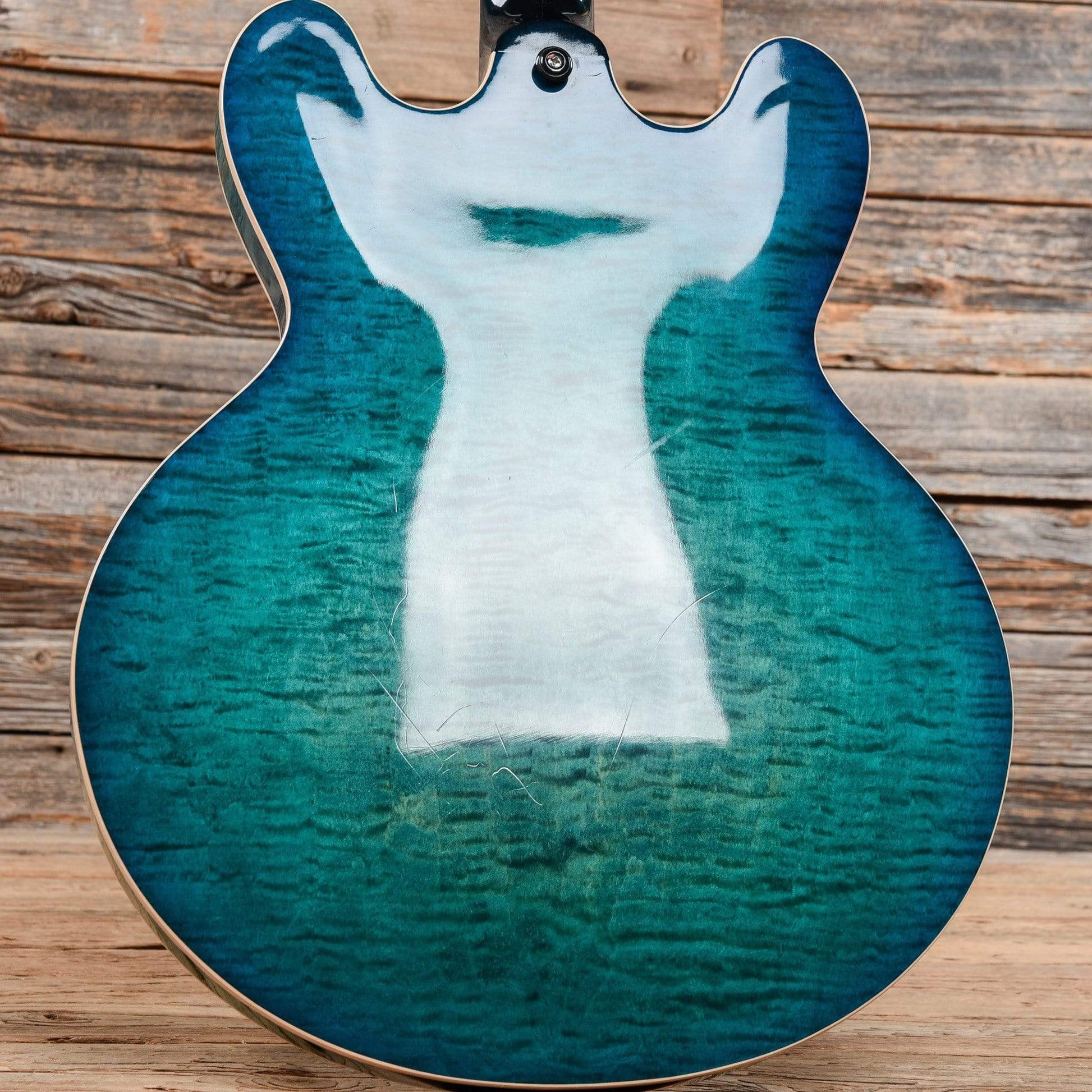Gibson ES-335 Aqua 2017 Electric Guitars / Semi-Hollow