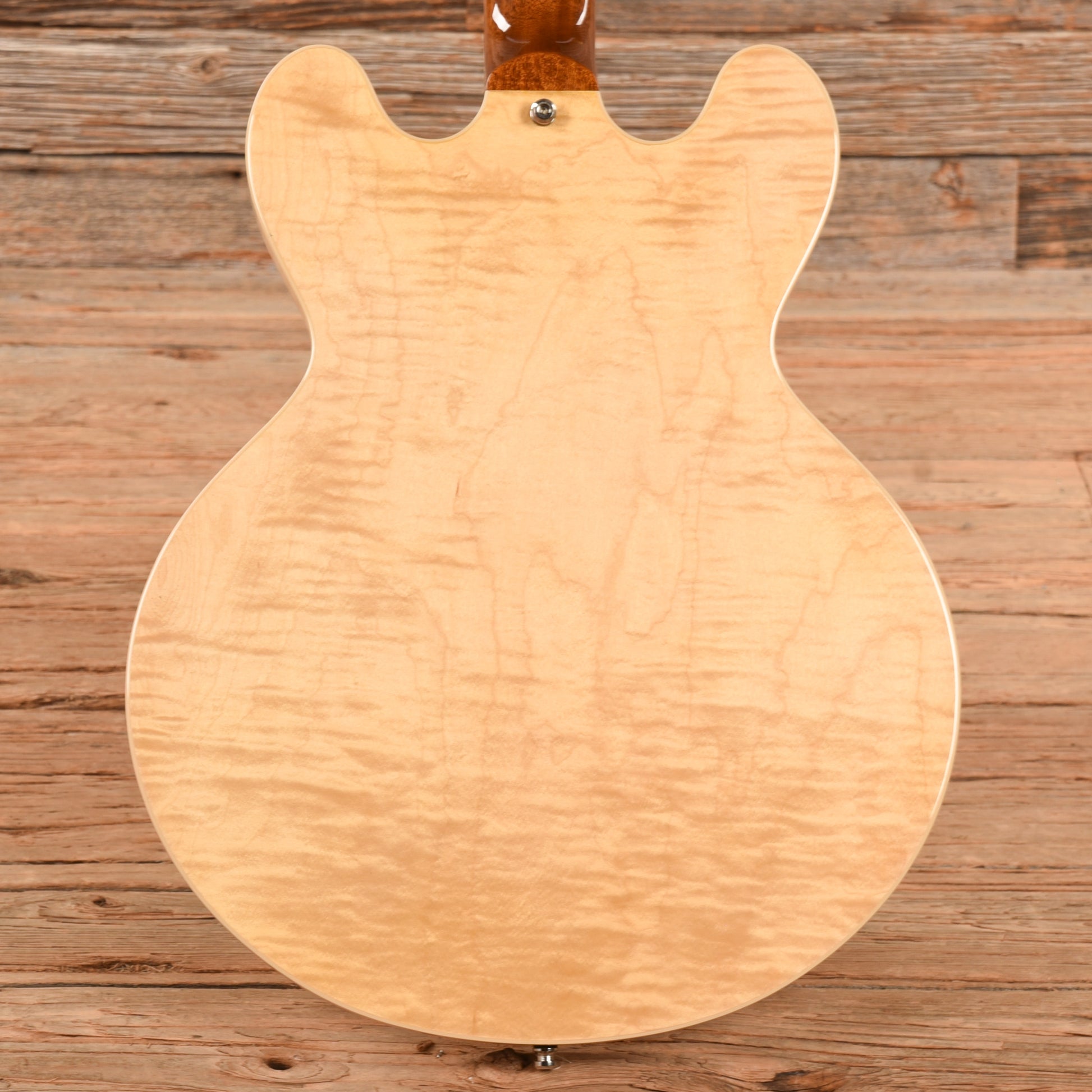Gibson ES-335 Block Figured Antique Natural 2021 LEFTY Electric Guitars / Semi-Hollow