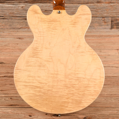 Gibson ES-335 Block Figured Antique Natural 2021 LEFTY Electric Guitars / Semi-Hollow