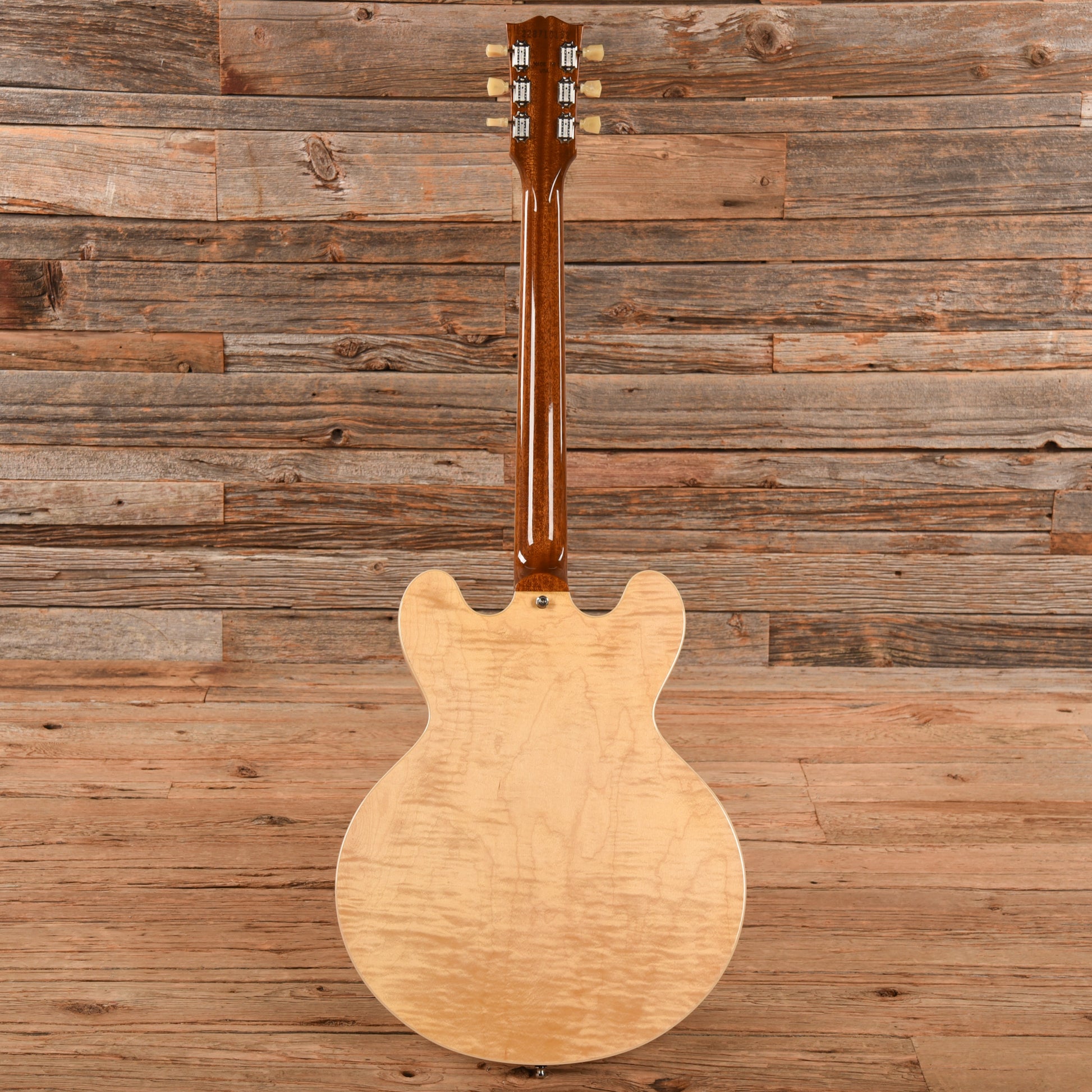 Gibson ES-335 Block Figured Antique Natural 2021 LEFTY Electric Guitars / Semi-Hollow