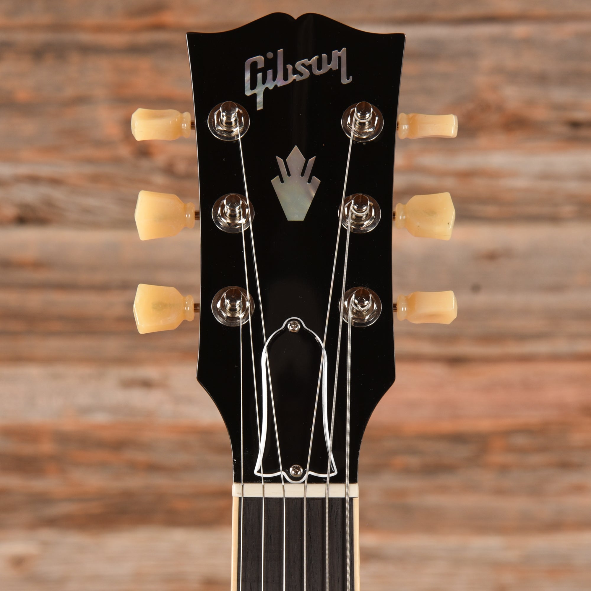 Gibson ES-335 Block Figured Antique Natural 2021 LEFTY Electric Guitars / Semi-Hollow