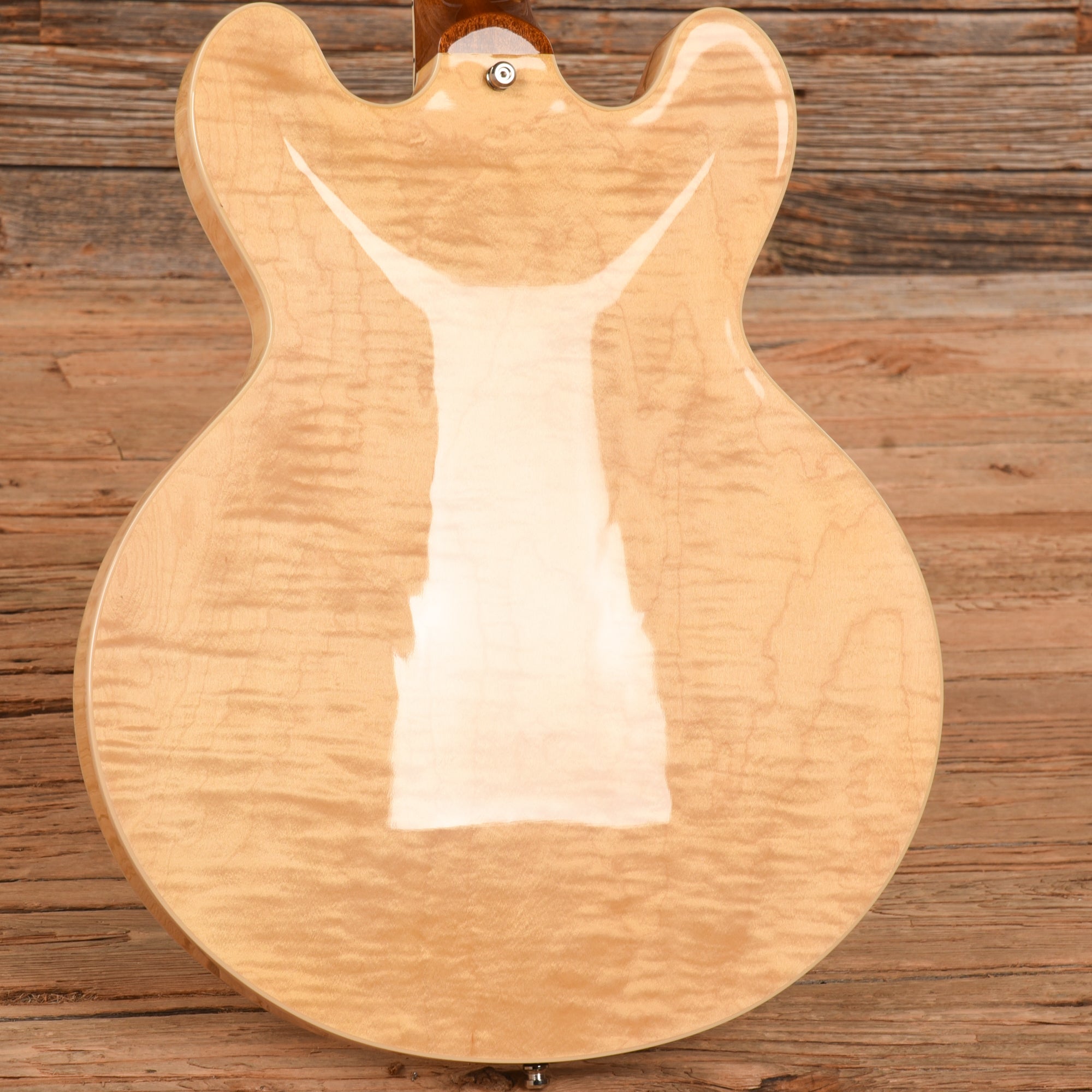 Gibson ES-335 Block Figured Antique Natural 2021 LEFTY Electric Guitars / Semi-Hollow